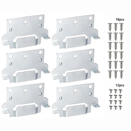 6x For IKEA Skorva Midbeam Bed Mounting Bracket 116791 Bed Frame Support Bracket — image 1
