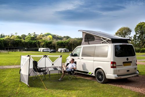 Maypole 4 Panel Pop-Up Windbreak 9573 Camping Campervan — image 4