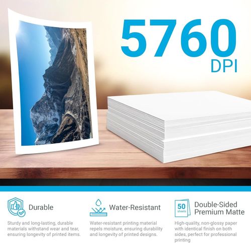 PAPERCUTZ A4 Inkjet Photo Paper Gloss Matte Silk Satin Self Adhesive Various GSM — image 2