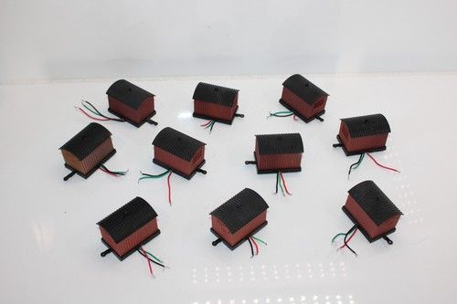 10 x Hornby OO Gauge R8014 Working Point / Turnout Motors With R8015 Housings