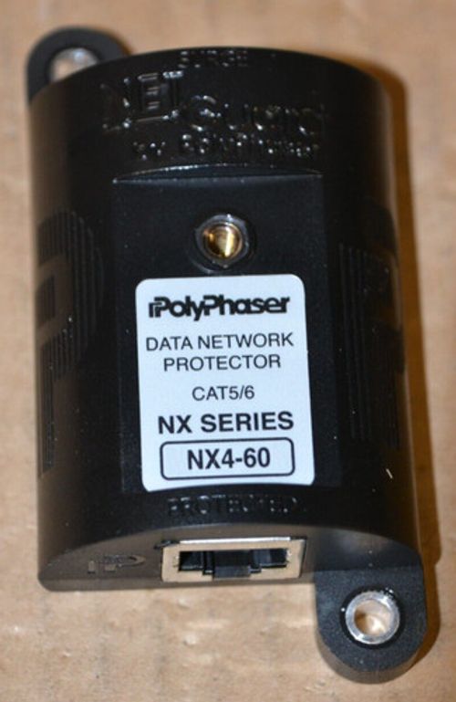 RJ-45 Ethernet Data Network Protector Device Surge Lightning Arrester Protector