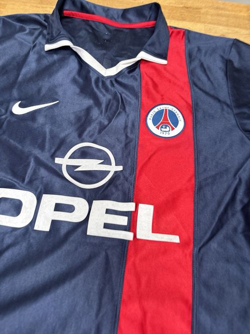 Nike PSG Home Shirt 2001/02 XL Paris Saint-Germain Opel Vintage Football Jersey — image 10