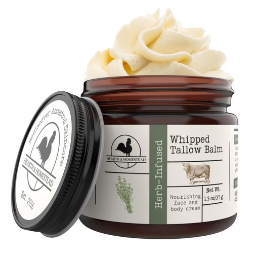 Hearth & Homestead Whipped Beef Tallow Skin Care & Eczema Cream Body Face & — image 22