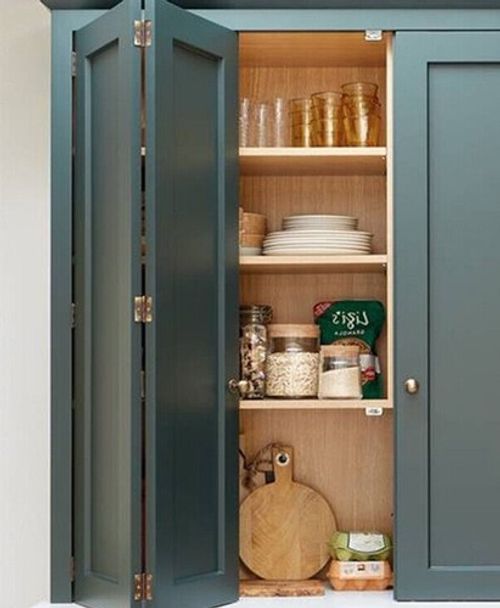 Folding sliding door system for kitchen cabinets and wardrobe doors upto 2m high