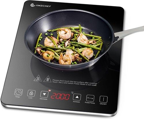 Induction Hob Electric Cooker Portable Stove Single Ultra-thin 10-level Power