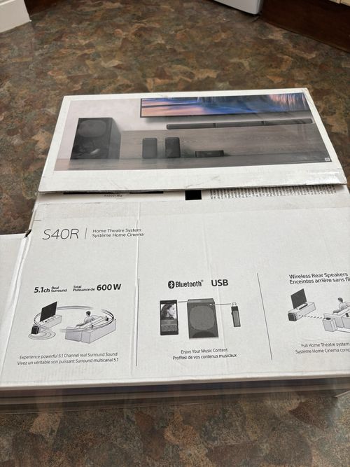 Sony HT-S40R S40R 5.1ch Home Theatre System 600W Bluetooth USB Black — image 5