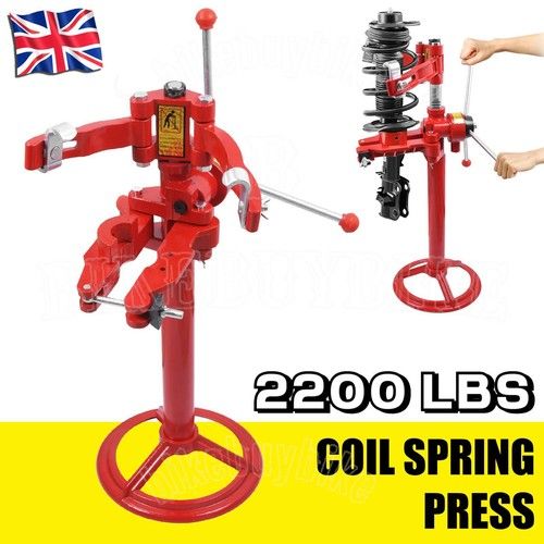 1T Strut Spring Compressor Heavy Duty Coil Spring Press Auto Tool Hand Operate