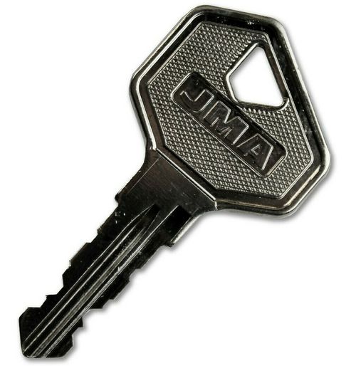 Steel Line Key Roller Garage Door Lock Keys To Code  — image 1