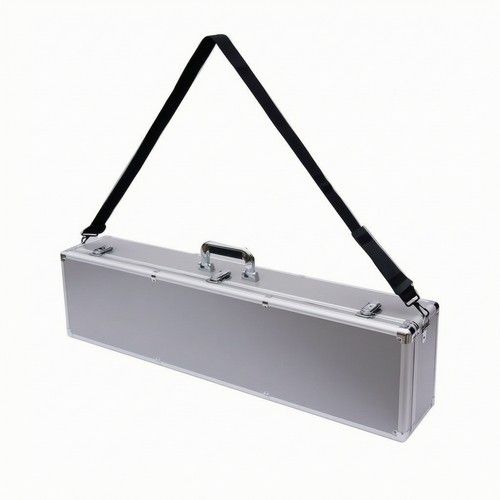 Aluminum Alloy Hard Case Foam Padded Interior Secure Metal Latches