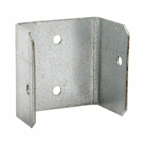 10 PACK - 38mm FENCE TRELLIS CLIPS BRACKET PANEL FIXING GARDEN POST FENCING GALV
