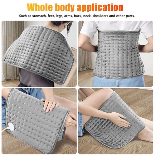 Therapeutic Electric Back Heat Pad Wrap for Muscle Tension Back Neck Pain Relief — image 11