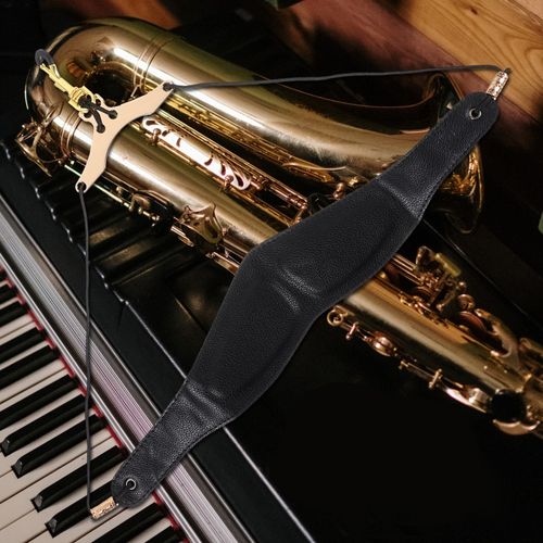 Saxophone Neck Strap Replacement Adjustable Saxophone Strap Padded Sax Strap — image 11