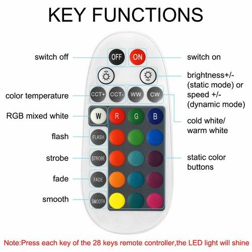 9W Bluetooth LED Recessed Downlight Smart RGB Dimmable Ceiling Lights Spotlight
