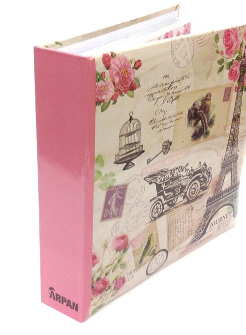 Large Travel Memories 200 Holds Slip In Memo Area Photo Album 4' x 6'   -FL200 — image 2