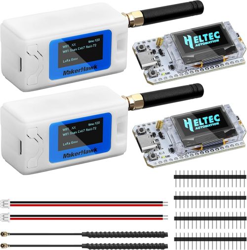 2X ESP32 LoRa V3 Development Board+868MHz IPEX Antenna+Heltec Meshtastic Case UK — image 2