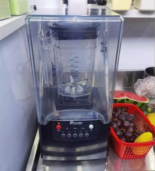 Commercial Silent Smoothie Blender 2L Countertop Blender with Sound Enclosure UK