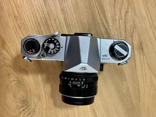  Pentax Spotmatic SP SLR Camera Super Takumar f/1.4 50mm Lens Asahi Pentax — image 3