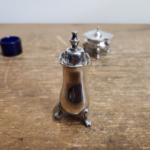 Small Job Lot Various Silver Plated Condiment Pieces - See Photos & Details — image 12