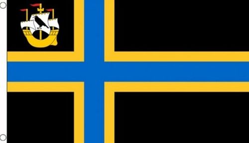 3' x 2' CAITHNESS FLAG Scotland Counties Scottish County Wick Thurso Flags — image 1