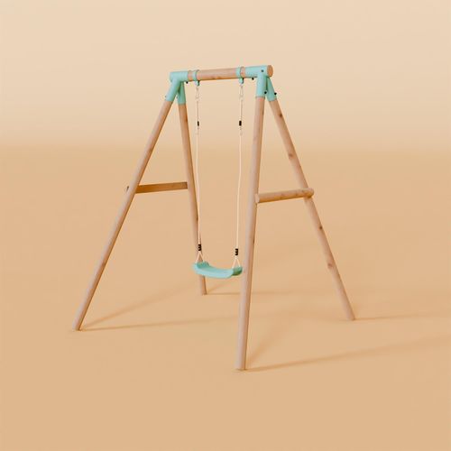 Single Wooden Swing - Evergreen I Waltons — image 1
