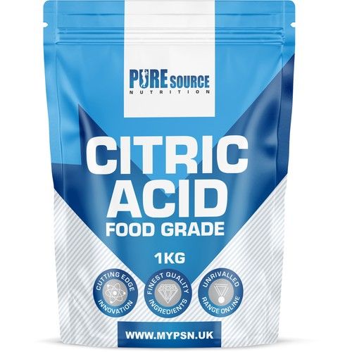Pure Source Nutrition Citric Acid Food Grade Fine Graine 1KG|2.5KG|5KG|10KG -BAG