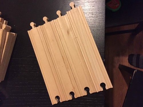 Brio & Compatible Wooden Train Track Straights, Corners Junctions - Combine Post