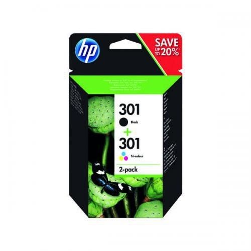 HP 301 OR 301XL Ink Cartridges Black OR Colour Genuine For DeskJet 2540