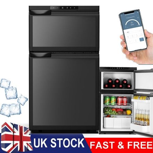 80 Litre DR80 Campervan 12V 24V Compressor Fridge Freezer App Control Camper RV