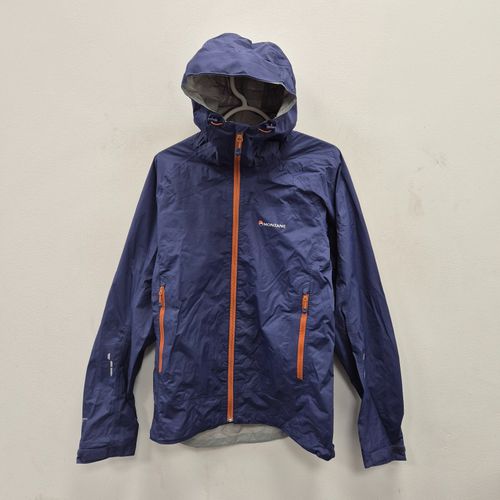 Montane Nylon Jacket Pertex Shield Waterproof Shell Purple Jacket Size Small — image 1