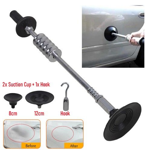 Car Body Dent Puller Suction Cup Slide Hammer Kit Auto Car Body Dent Repair Tool
