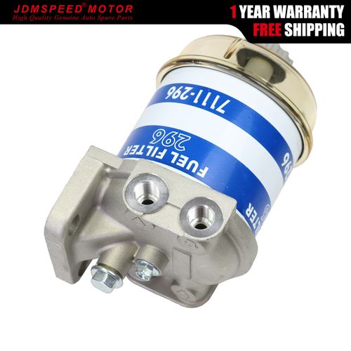 Universal Single Diesel Fuel Filter Assembly with Water Separator Bowl — image 12