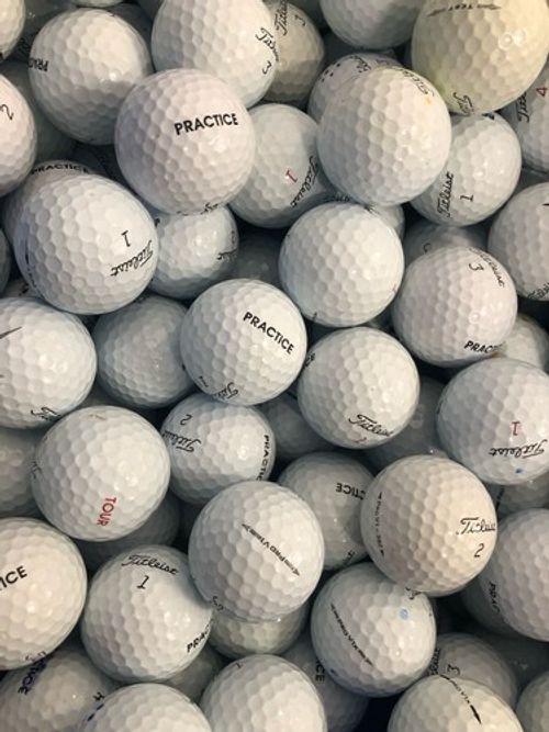 Titleist Pro V1 Pro V1X Golf Balls Practice Stamp Tour Lake Balls 12-100 Pack