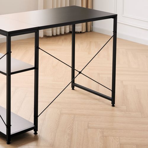 Corner Computer Desk Workstation Table with Shelf Home Office Laptop PC Study — image 8