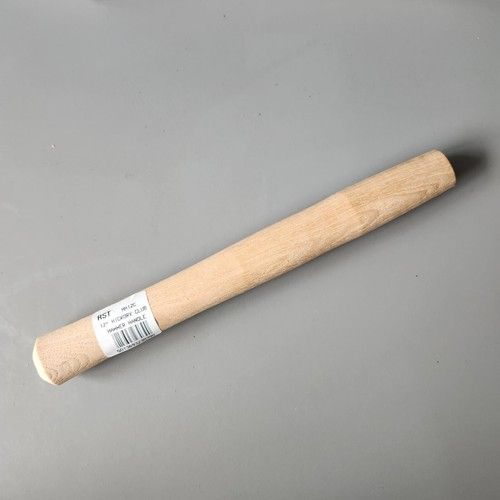 RST 12" Hickory Club Hammer Handle Replacement Solid Wood