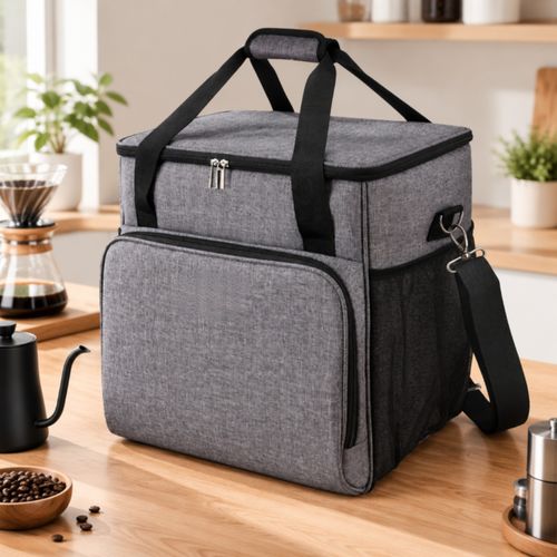 Polyester Coffee Machine Storage Bag Long-Lasting Carrying Case Adjustable — image 3