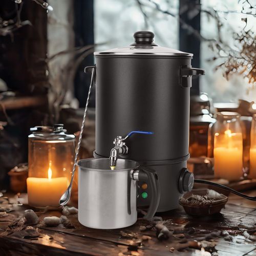 6L 1100W Commercial Wax Melter for Candle Soap Making Electric Melting Pot 220V — image 11