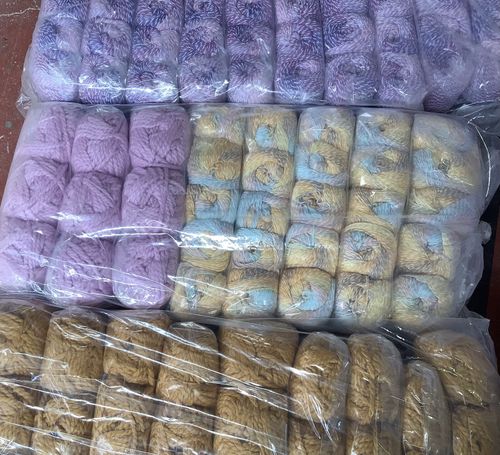 Knitting & Crochet Wool/Yarn Bundle - Total 5kg Random Selection Mixed Job Lot — image 13