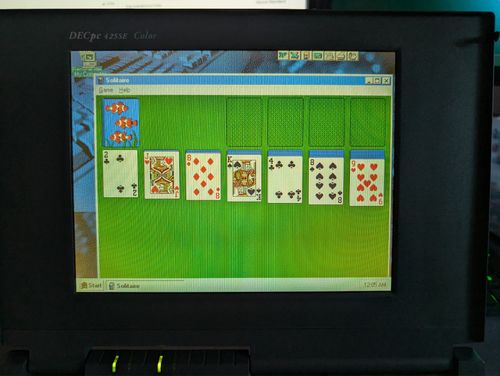 DIGITAL DECpc 425SE Color Laptop - Intel 486 - Tested - Working - Missing PSU — image 8