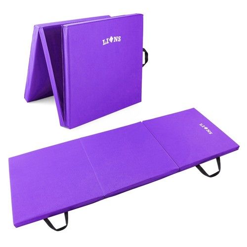 Tri Folding Exercise Gym Mat Workout Training Non Slip Padded Yoga Thick Mats