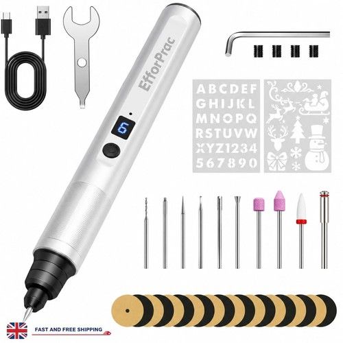 Electric Micro Engraver Pen  Engraving Tool DIY For Metal Glass Ceramic Wood