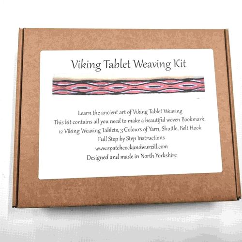 Viking Tablet Card Weaving Bookmark Kit, Beginners Starter Inkle Weave Set — image 10