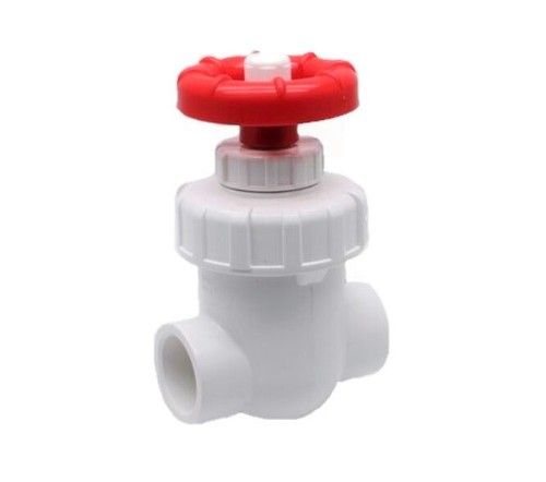 PVC White Metric Plumbing Fittings Pipe For Aquarium Fish Tank Pond Solvent Weld