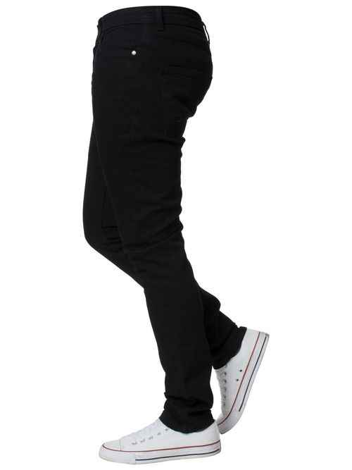Kruze Mens Jeans Skinny Stretch Slim Fit Flex Denim Trouser Pants UK Waist Sizes — image 6