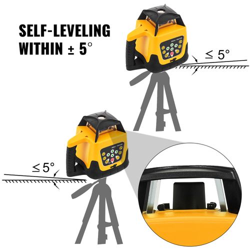 500M Green Beam Rotary Laser Level Self Rotating Leveling Tool 360° Automatic — image 5
