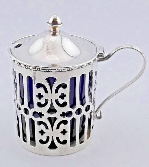 A FINE ANTIQUE GORHAM RHODE ISLAND STERLING SILVER MUSTARD POT C.1904 — image 2