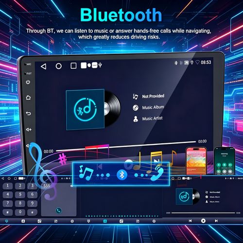 For Ford Ka 2008-2014 Android 14 Carplay Car Stereo Radio GPS Sat Nav Head Unit — image 14