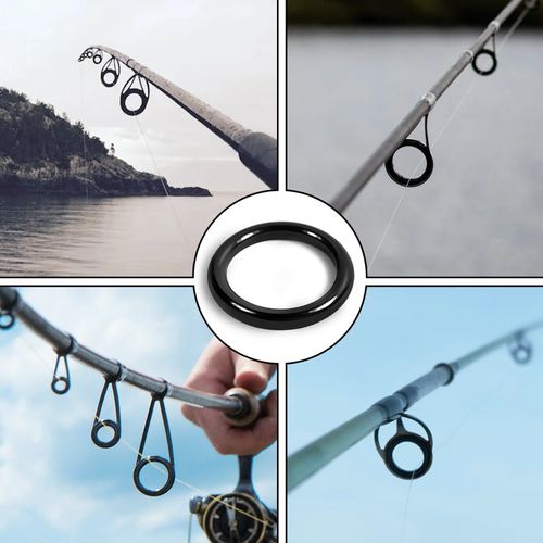26X Fishing Rod Repair Kit Ceramic Guide Ring Wear Resistant Rod Eye Kit — image 6