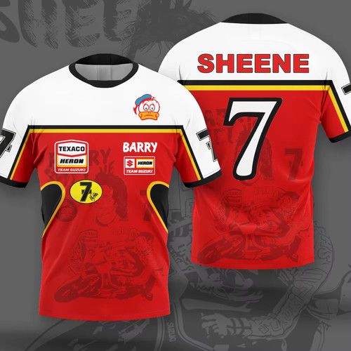 Barry Sheene Retro Vintage World Superbikes Racing T Shirt - New - 2 Designs!