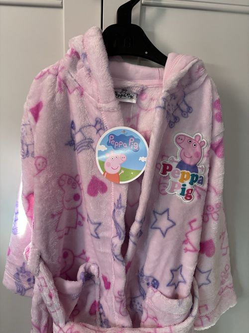 Peppa Pig Dressing Gown Age 1 - 2 Years Old. — image 1