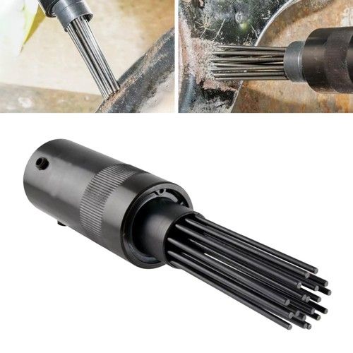 AIR NEEDLE DESCALER RUST PAINT REMOVER FITS UNIVERSAL AIR HAMMER CHISEL GUN